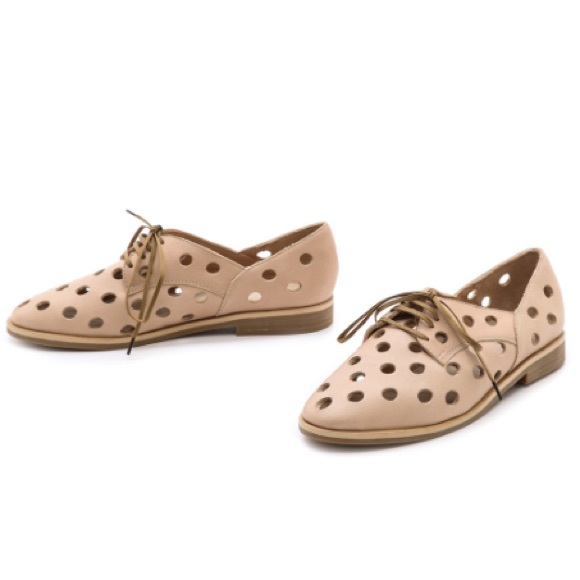 Rachel Comey Beige Acker Perforated Oxford