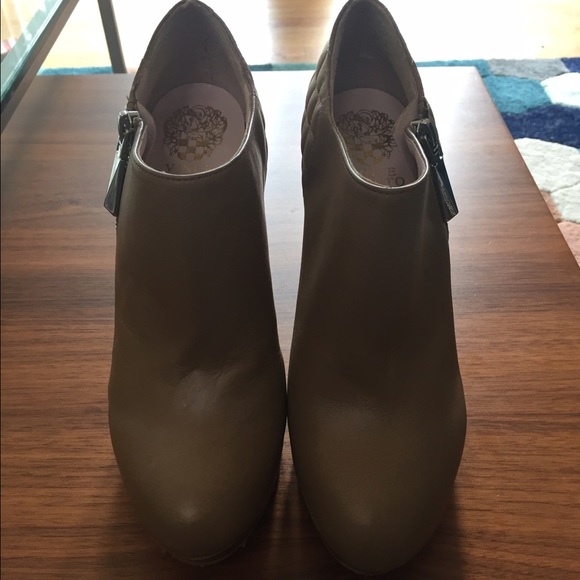 Tan-Vince Camuto booties