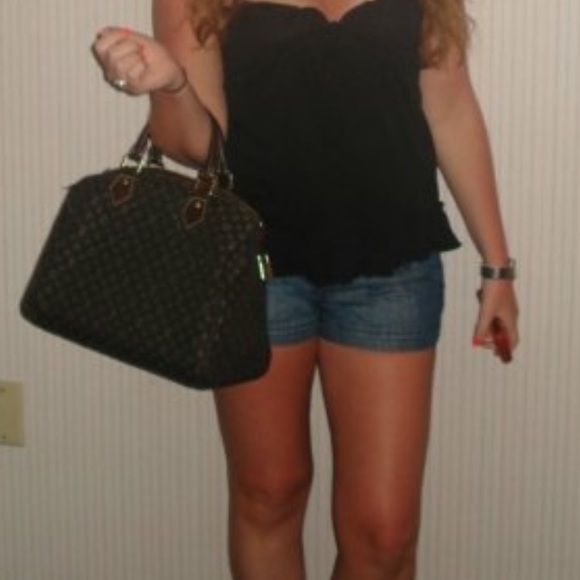 Louis Vuitton mini Lin speedy 30 - Picture 4 of 4