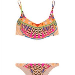 Brand New, Tags on- Mara Hoffman printed bikini.