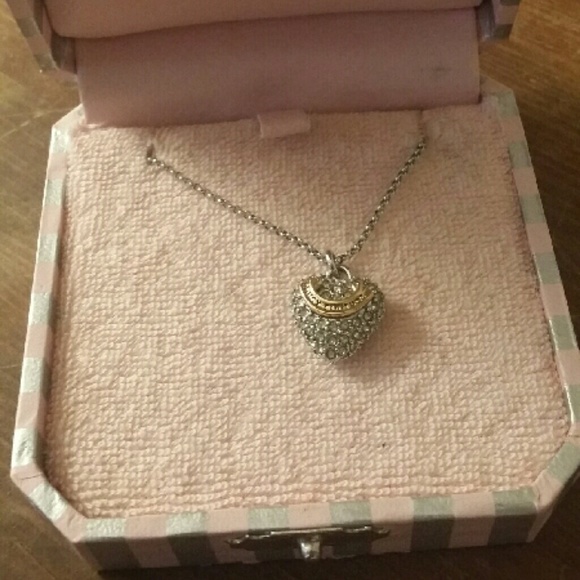 Juicy Couture Single Heart Pendant Necklace