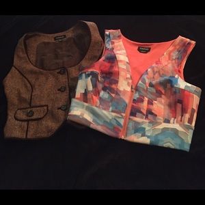 Two Bebe fashionable Vests!💖