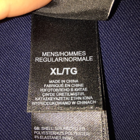 North face XL men's navy blue - Picture 3 of 4