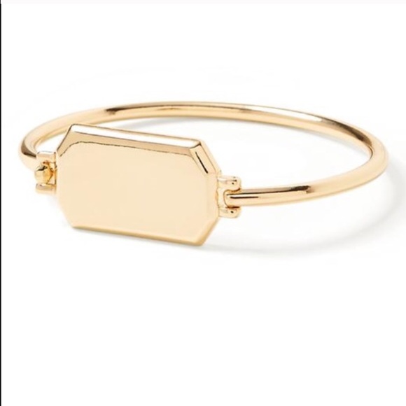 Silver ID bangle 💫