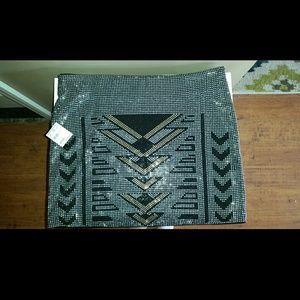 NWT Bedazzled Tribal Mini Skirt