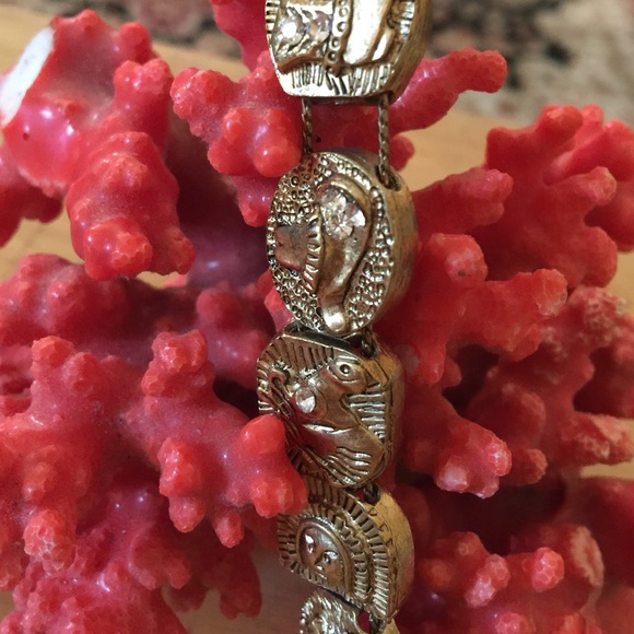 Vintage NA signs sliding bracelet