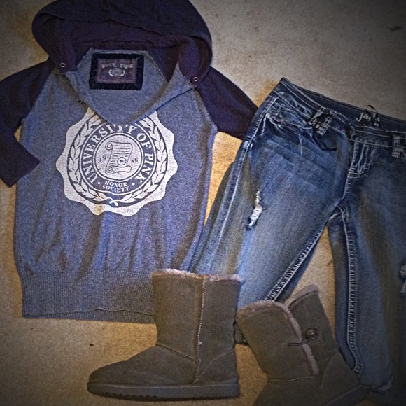 Vintage University of Pink Hoodie