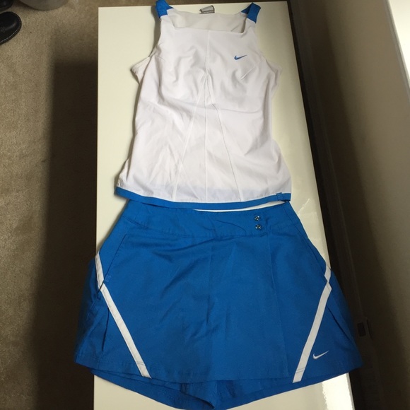 Nike Blue Outfit Dry-Fit - Picture 1 of 2