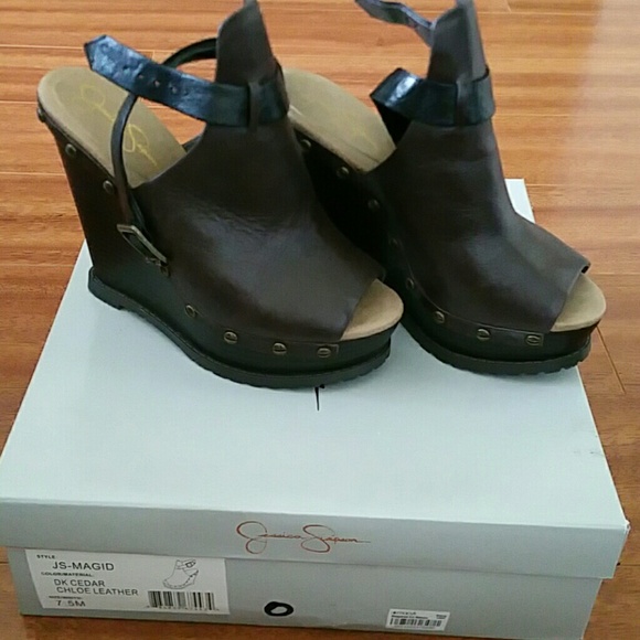 Jessica Simpson wedges