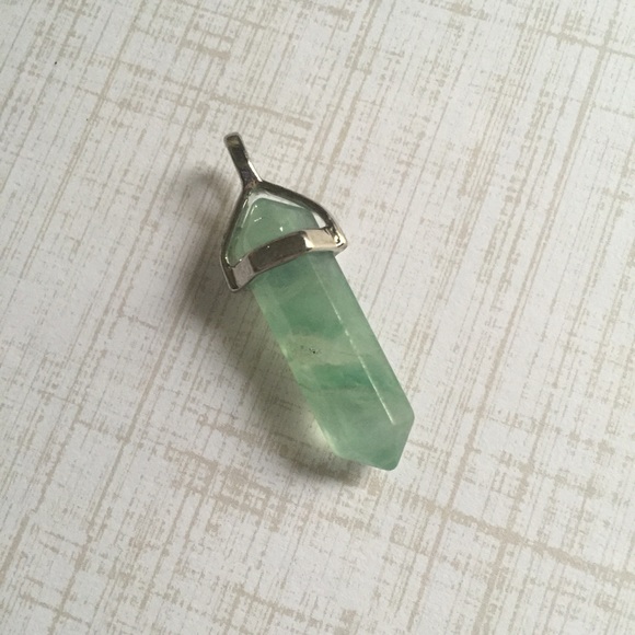 DISCOUNTED - chipped green fluorite