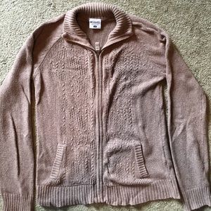 Women's Columbia light brown sweater size small