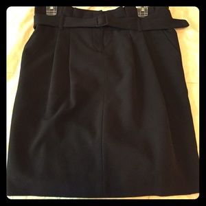 High waisted skirt
