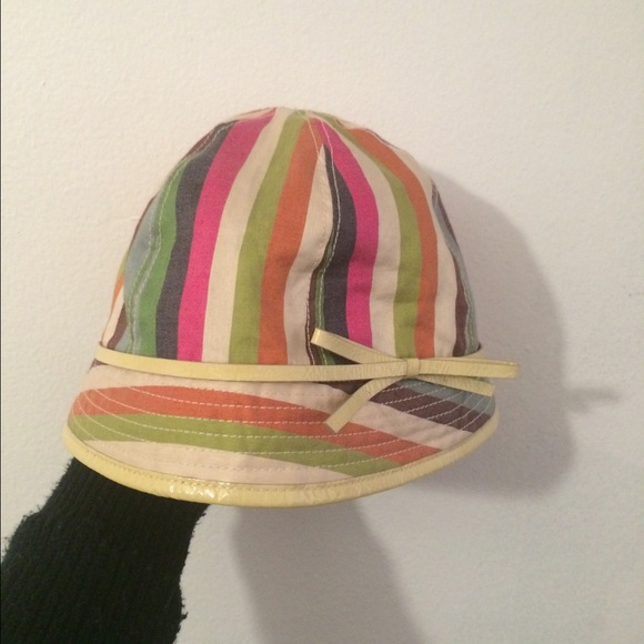 Coach strip hat