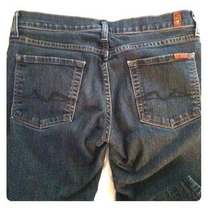 7 For All Mankind Dark Jeans