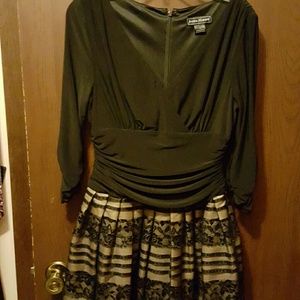 Tea length cocktail dress