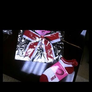Cheer bow and socks