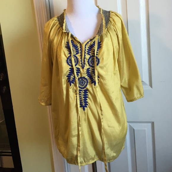 Yellow shirt