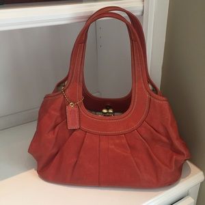 Authentic Coach in rare orange color