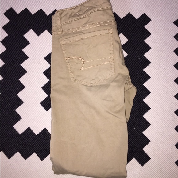 American eagle Khaki jeggings