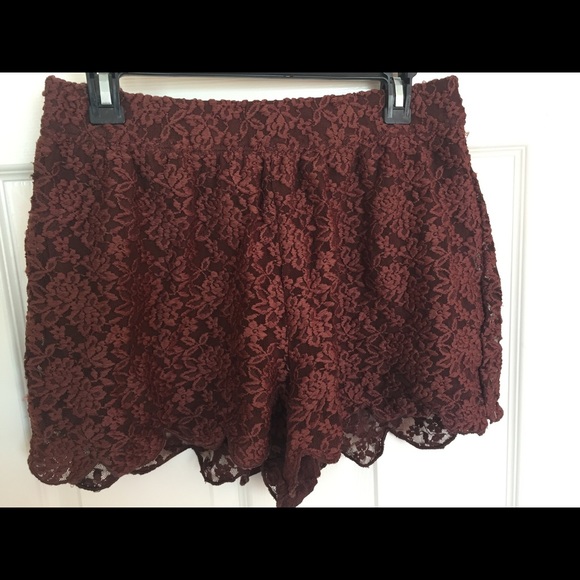 Free People Lace Shorts