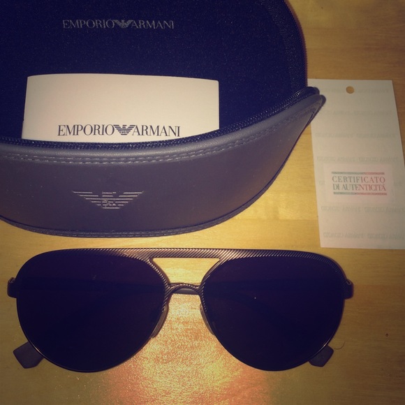 Emporio Armani Accessories - Armani Aviator Sunglasses BRAND NWT