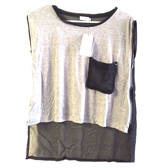 🚫SOLD ---Sheer Black Top