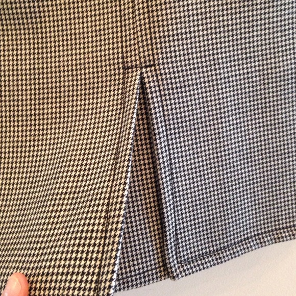 Houndstooth mini--black and white - Picture 2 of 3