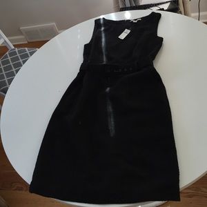 Banana Republic Tweed Black Dress