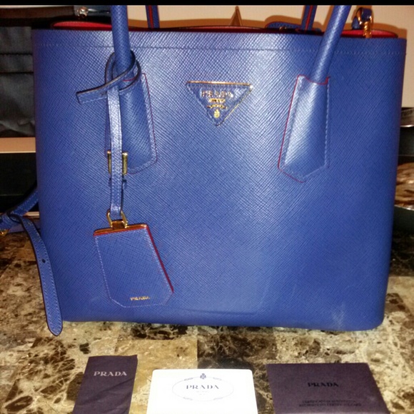 Saffiano Cuir Double Bag