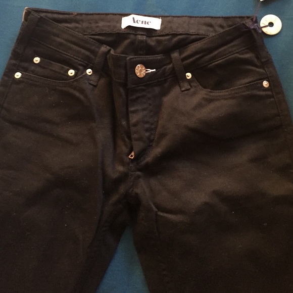 Acne Black Skinny Jeans NWT Size 29