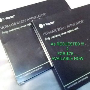2 Boxes of IT WORKS BODY WRAPS