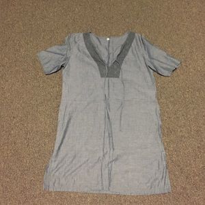 Denim Tunic Top