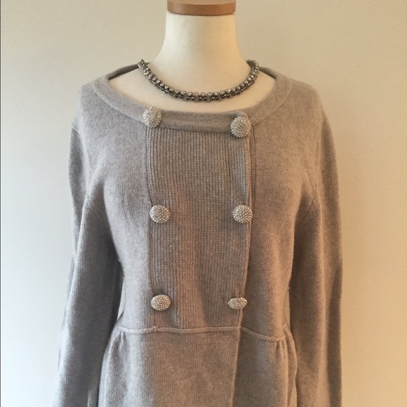 J. Crew Collection double breasted sweater