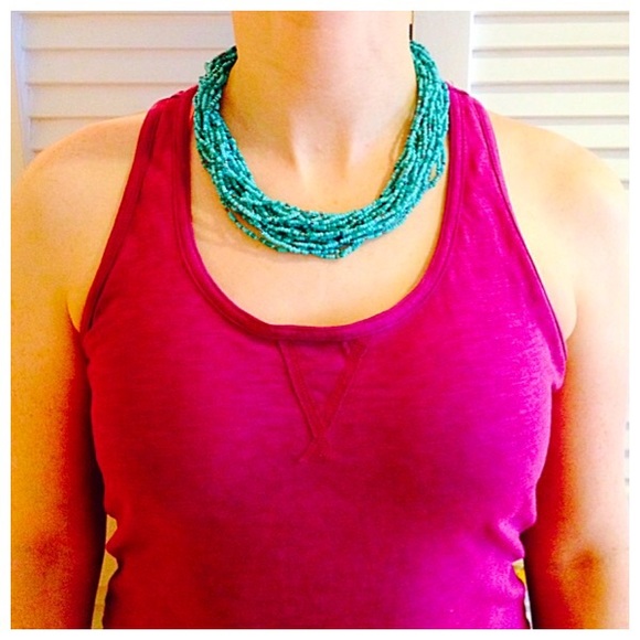 Boutique Jewelry - Turquoise Statement Necklace