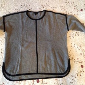 J Crew grey sweater wool