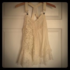 Gorgeous Free people lace top