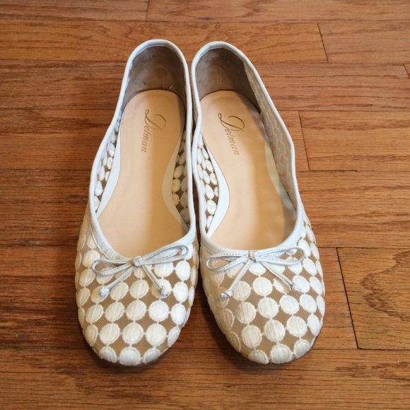 Delman Shoes - Delman 'FLORA' flats