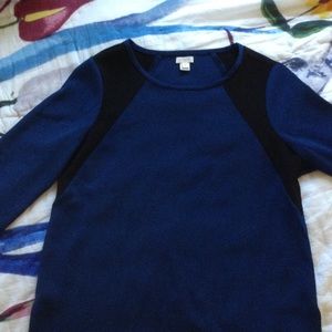 J. Crew navy blue top