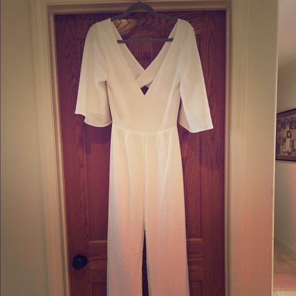 White jumpsuit