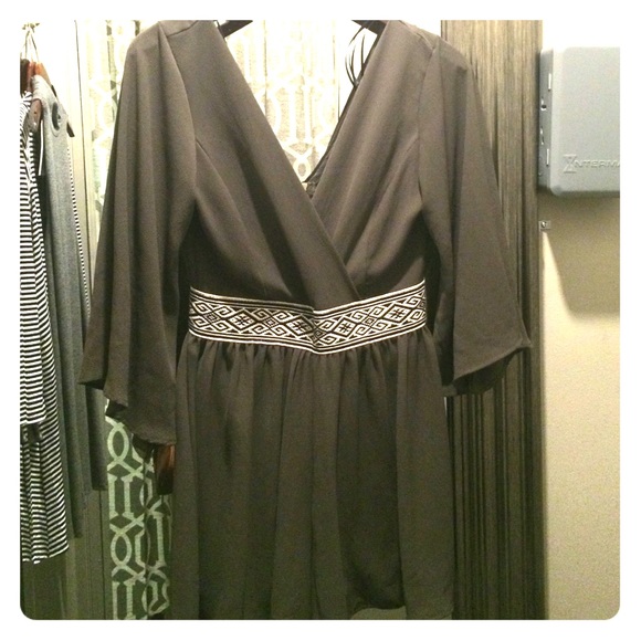 Dark green romper