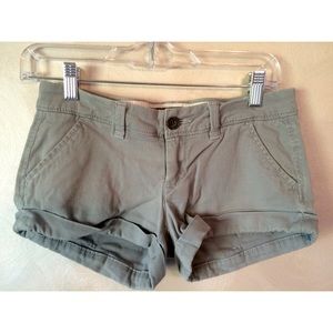 A&F grey shorts