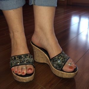 Practically new Charlotte Russe wedges