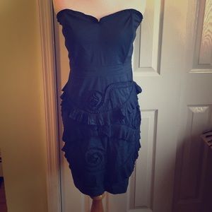 Navy blue dress
