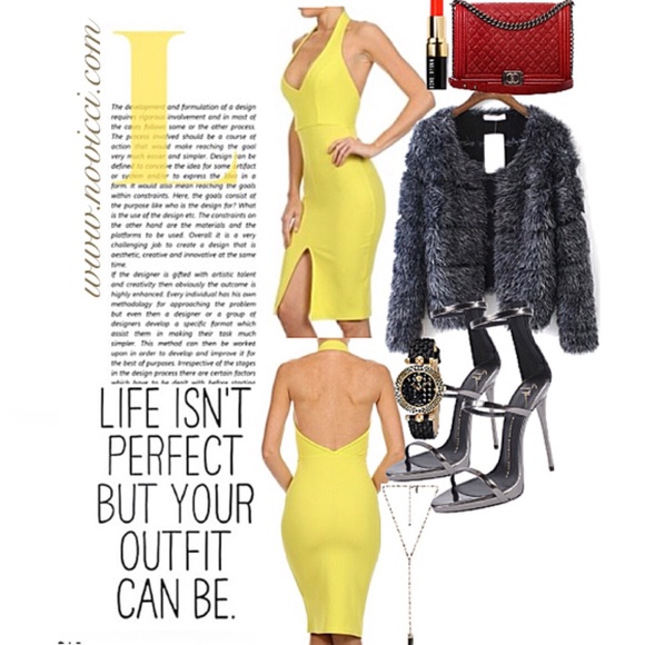 Yellow dress