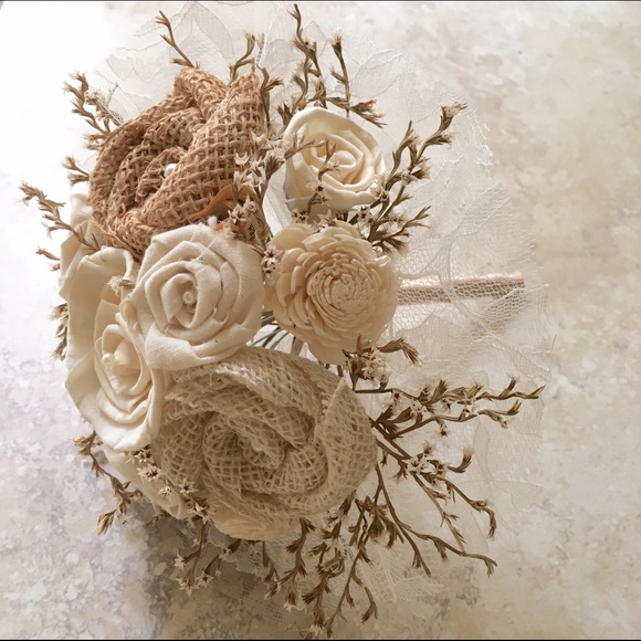 SOLD Rustic Chic Handmade Bouquets - Picture 1 of 4