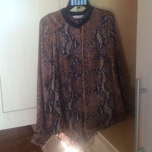 Rebecca Taylor 100% silk tunic