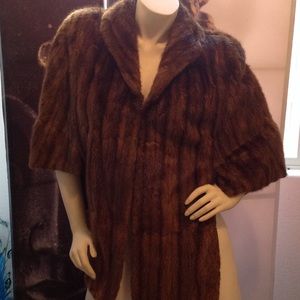 Vintage Mink stole by Hebblethwaite