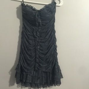 Gray Bebe dress.
