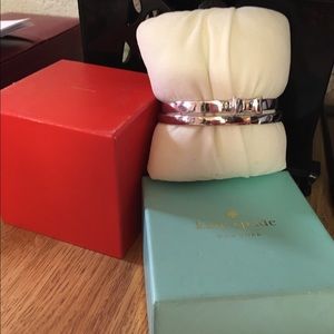 ⚫️BLACK FRIDA⚫️Silver Kate Spade bracelet