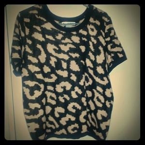Cheetah print sweater